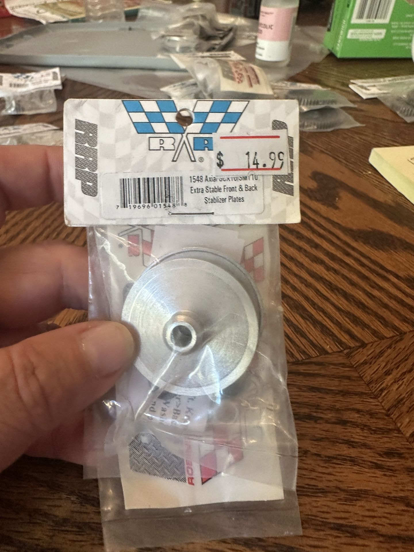 1548 Axial SCX10/SMT10 Extra Stable Front & Back Stabilizer Plates