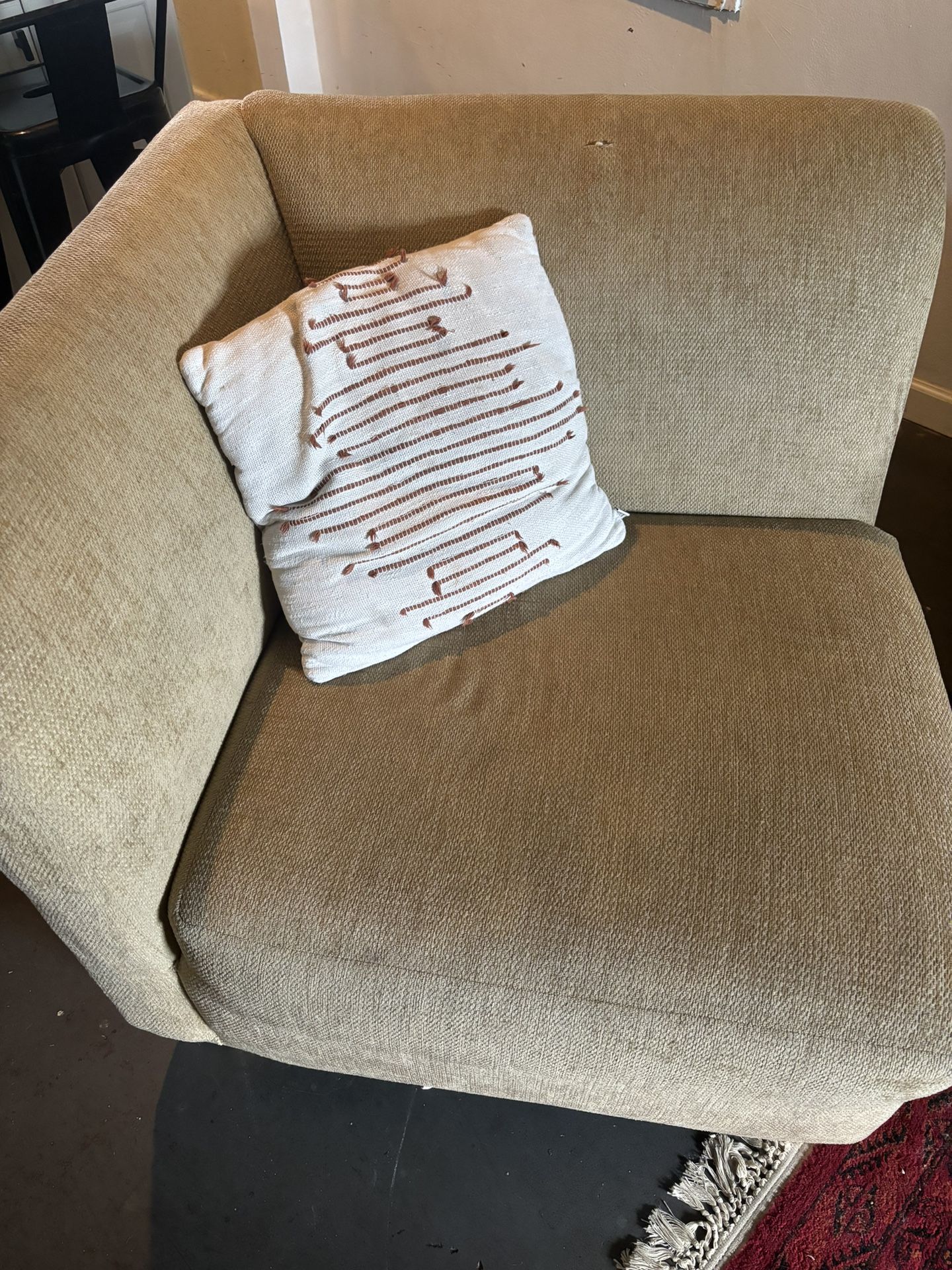 Tan Corner Couch