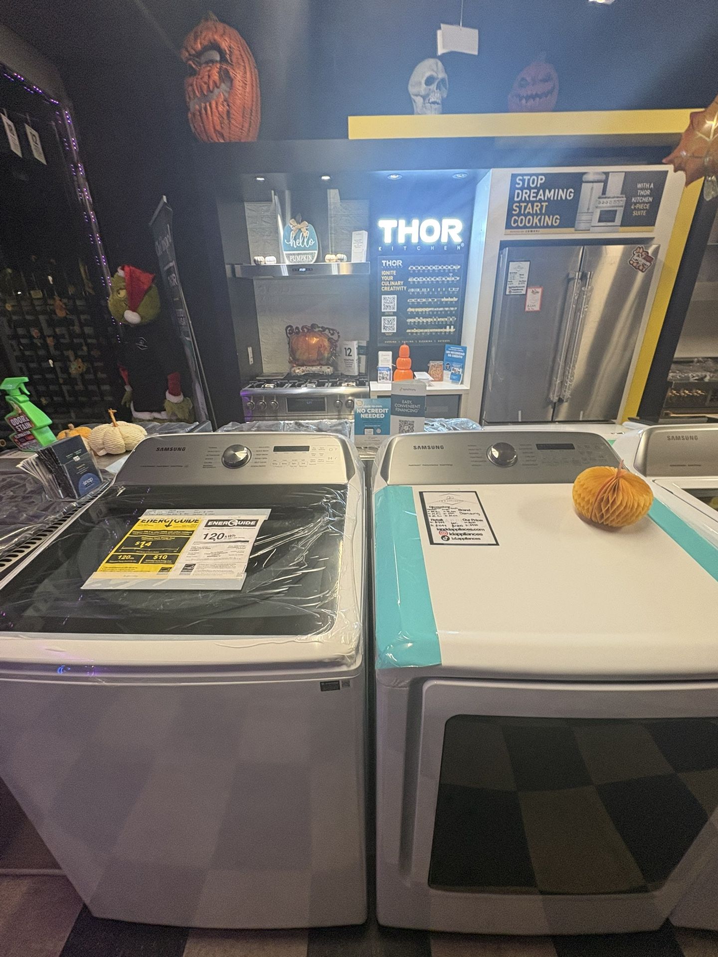 Samsung Washer and Dryer Set