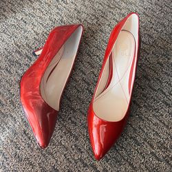 red heels size 6 mens