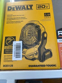 Dewalt fan 20 v