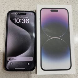 Never Locked Apple iPhone 15 Pro Max 256GB Capacity…