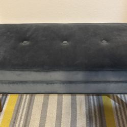 Bed Bench Ottoman - Blue