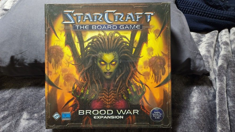 Star Craft The Board Game Brood War Expansion - New