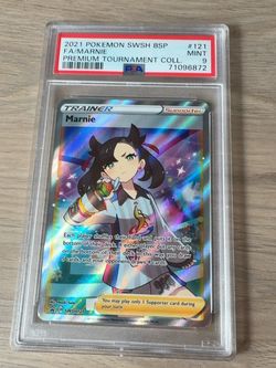 Marnie #SWSH121 — PSA 9
