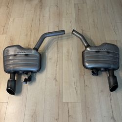 Audi A5 A4 B9 OEM Mufflers Left And Right 