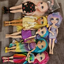 Rainbow High dolls lot 