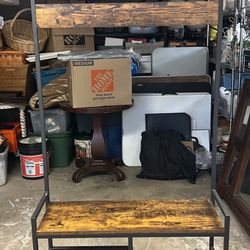 Hallway or Closet Storage Rack