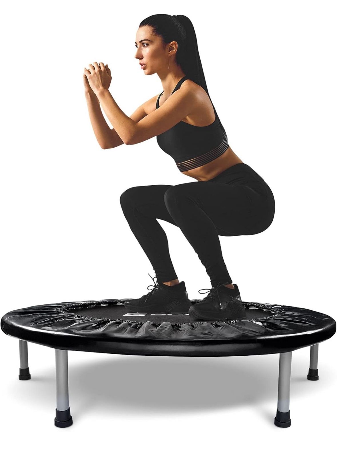 BCAN 38” Folding Mini Trampoline - NEW in Box