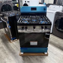 🔥BRAND NEW FRIGIDAIRE STAINLESS STEEL FIVE BURNER GAS RANGE 🔥FINANCING AVAILABLE 🔥