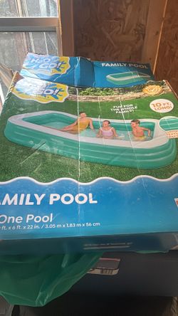 Bestway H2OGO! Family Inflatable Pool – 10 ft x 6 ft