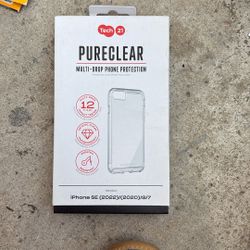 Pureclear multi phone, drop protection iPhone SE 