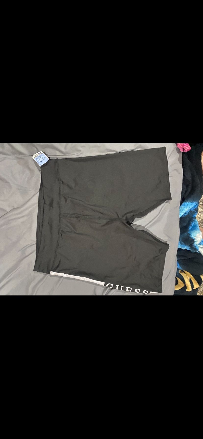 guess biker shorts