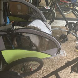 Kid Bike Trailer And Stroller