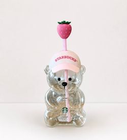 Starbucks strawberry bear cup