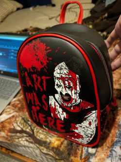 Terrifier 2 Art The Clown Mini Backpack