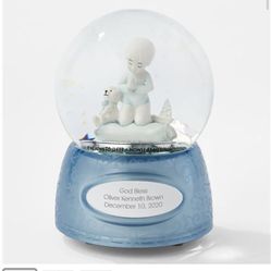 Things Remembered Baptism Snow Globe