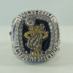 Miami Heat NBA Finals Ring 2012 Championship Ring - Lebron James Player Ring