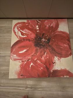 Hot House Reds Canvas by Lilian Scott