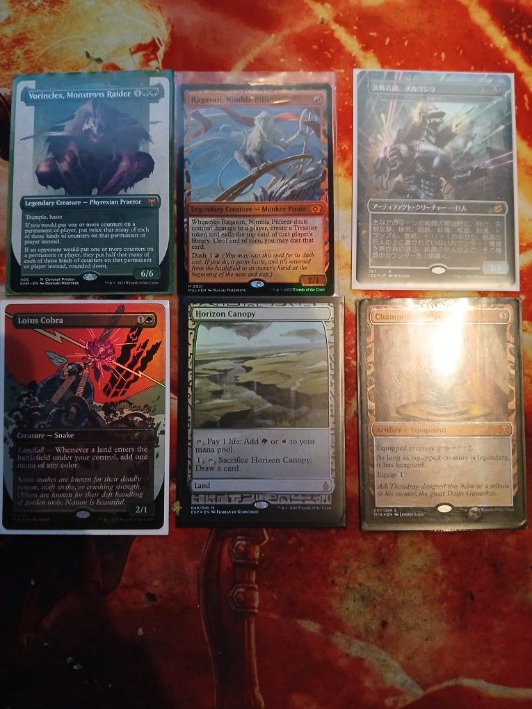 Mtg rare and mythics lot