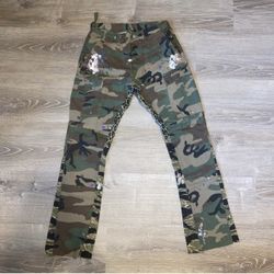 MNML Contrast Bootcut Cargo Pants