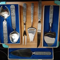 Antique Konge Tinn Tableware