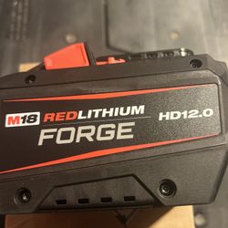 18!v battery milwaukee 12 .0ah