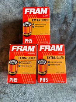 Fram PH5 Extra Guard Oil filters~3 available~ 10each