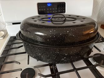 Granite Ware Enamelware Oval Roaster NEW