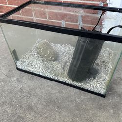 Fish tank With Filter And Heater