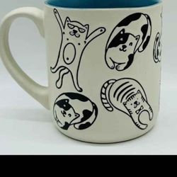 Cat Kitty Kitten Putty Tat Lovers Stoneware Coffee Tee Mug
