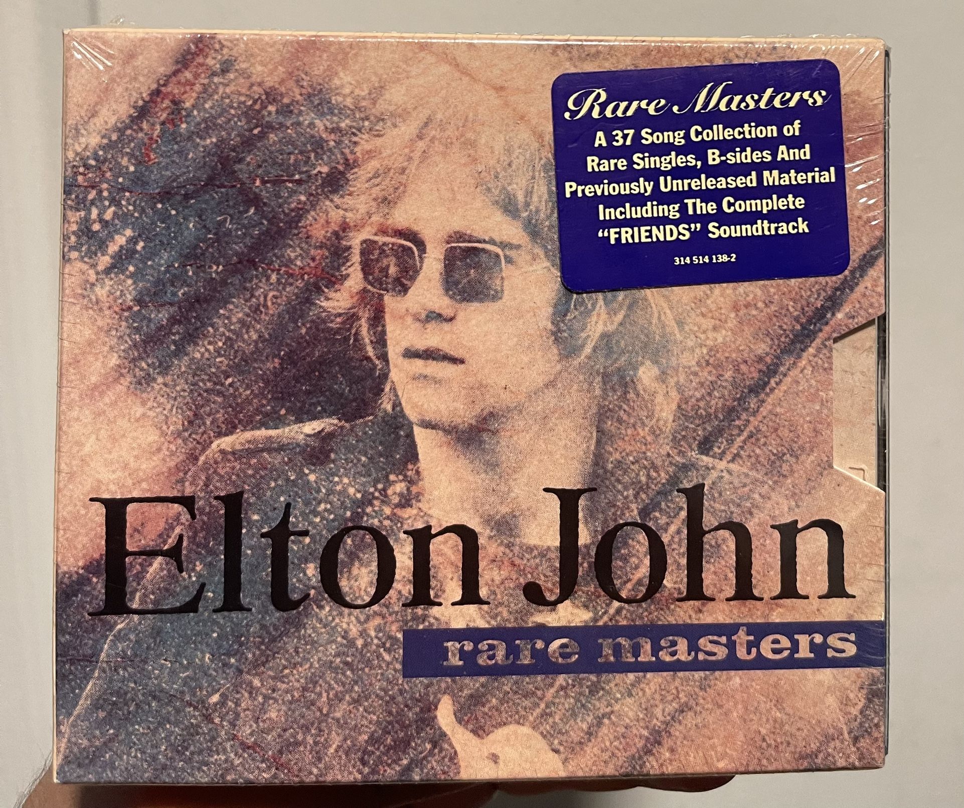 ELTON JOHN / Rare Masters CD 1992 New Sealed - 2 DISC SET