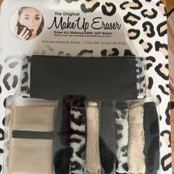 The Original Make Up Eraser Set  (leopard)