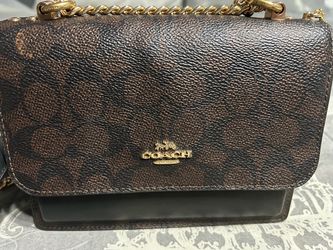Coach cross body purse