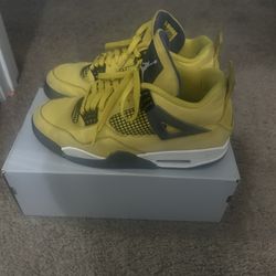jordan 4 yellow thunder 