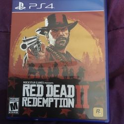 PS4 Red Dead Redemption II