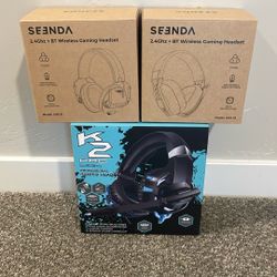 NEW (3) Gaming Headsets