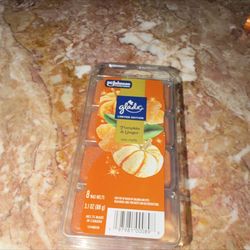 Glade Limited Edition Pumpkin & Ginger Wax Melts 8 Pack 3.1 oz