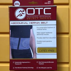 Abdominal Hernia Belt 2XL OTC Orthopedic Binder Medical Grade  Select 2955