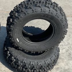 21x7-10 Atv Quad Front Tires Banshee Raptor Yfz LTz Ltr Trx 250 400 450r