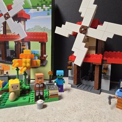 Retired MINECRAFT Lego The Windmill Farm