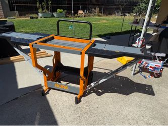 Bora portacube miter saw flip top stand