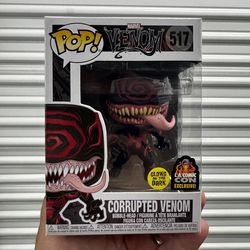 Corrupt Venom FunkoPop #517 GITD LA Con Exclusive