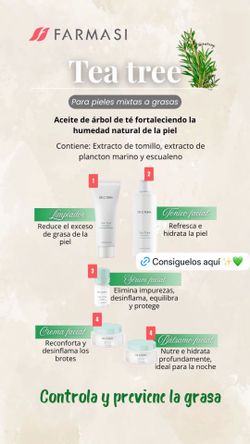 Kit tea tree Farmasi