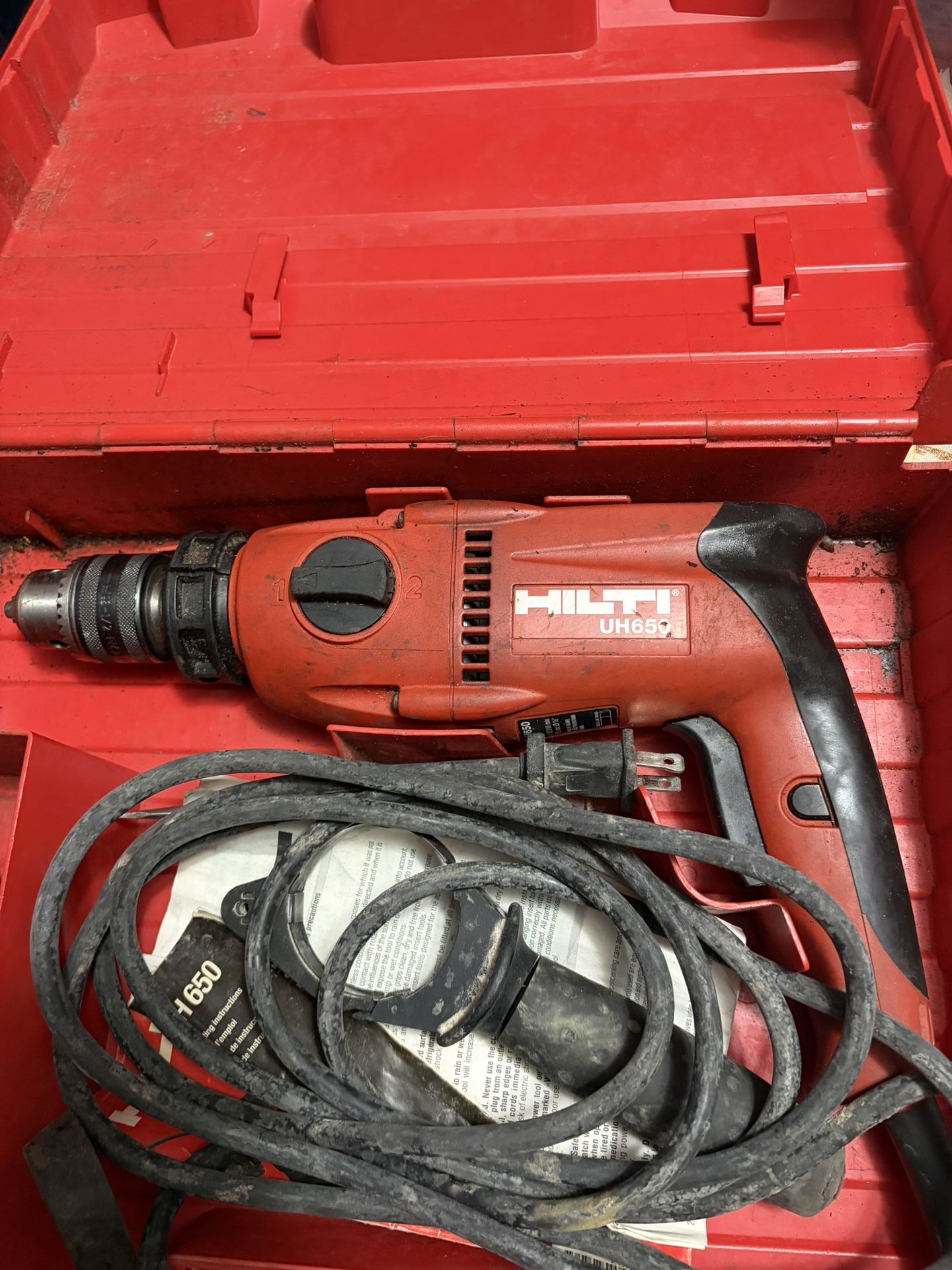Corded HILTI Drill
