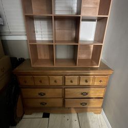Antique Dresser N End Table 