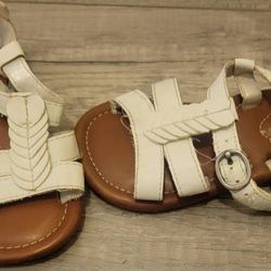 ComfortStart White Baby/Toddler Sandals


