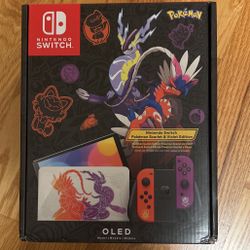 Pokémon  Nintendo Switch CONSOLE BRAND NEW (Scarlet & Violet Edition)