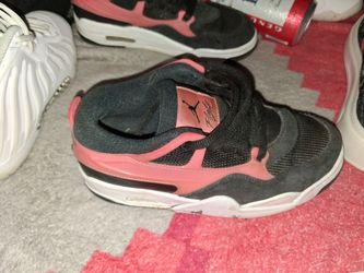 Air Jordan Flight Sneakers Black Pink
