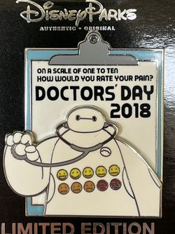 Disney Pins Baymax Doctor’s Day Pin LE 2000